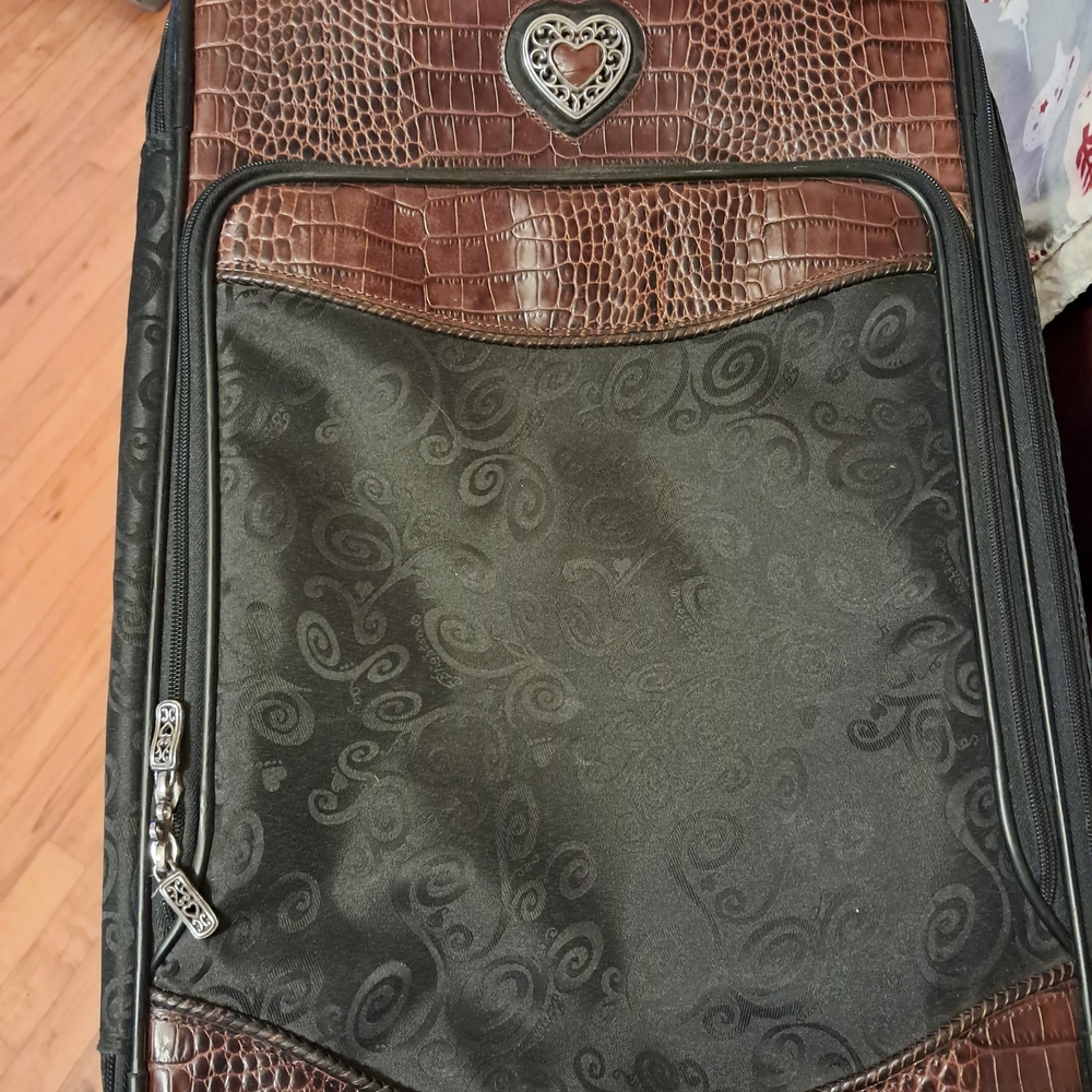Brighton Travel Bag with Textured Accent